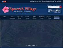 Tablet Screenshot of epworthvillagerc.com